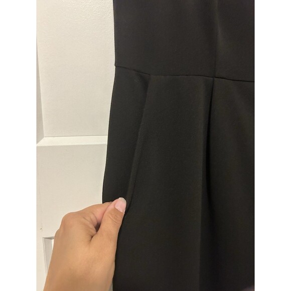 Calvin Klein Women's Sleeveless Front Zip Full Length Jumpsuit size 12 Stretch - Picture 6 of 9